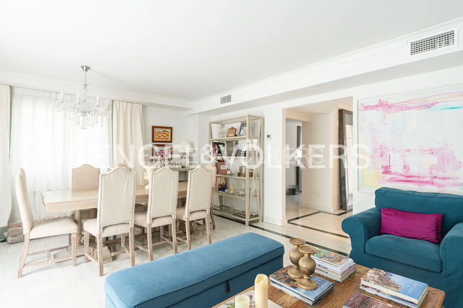 Sala de estar de Casa adosada en venta en Madrid con Aire acondicionado, Calefacción y Terraza