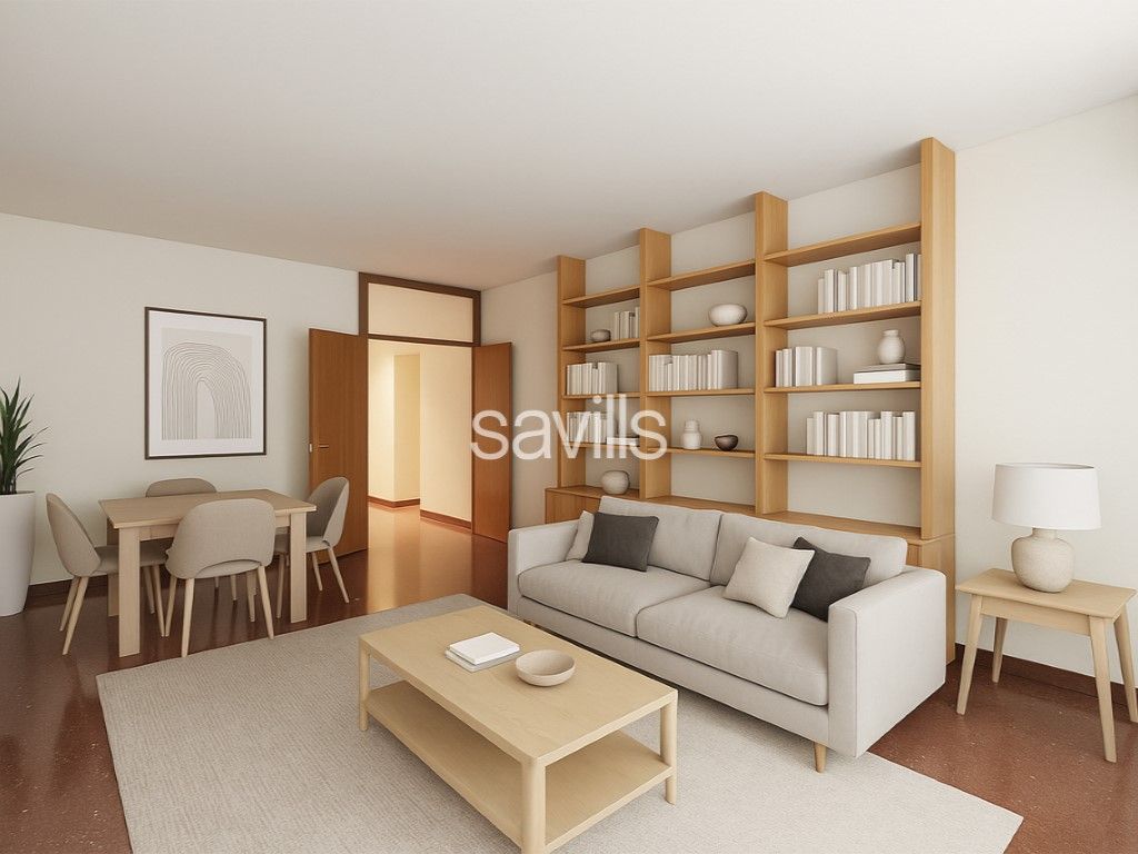 Living room of Apartment for sale in  Barcelona Capital  with Balcony