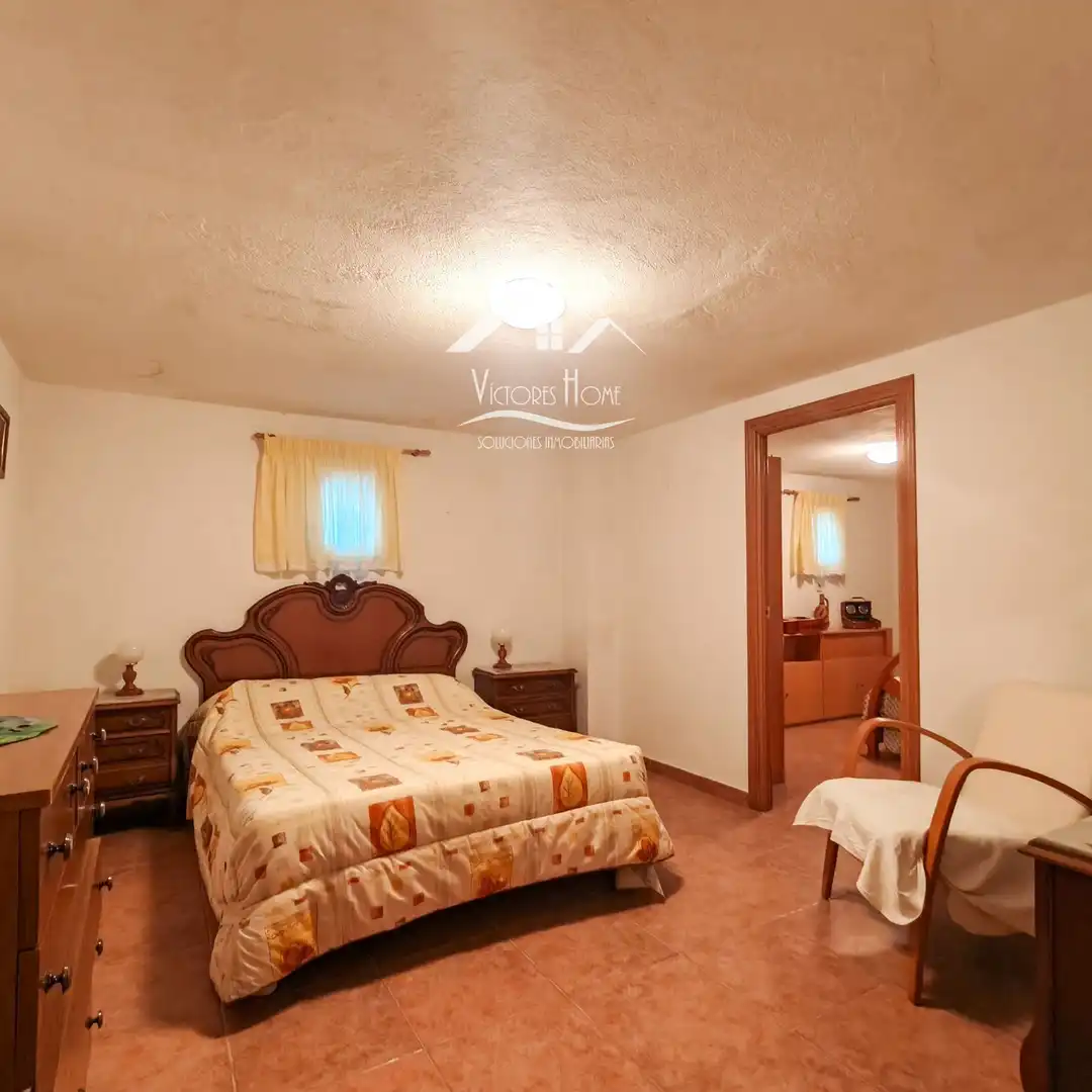 Schlafzimmer von Einfamilien-Reihenhaus zum Verkauf in San Agustín del Guadalix mit Klimaanlage, Heizung und Parkett