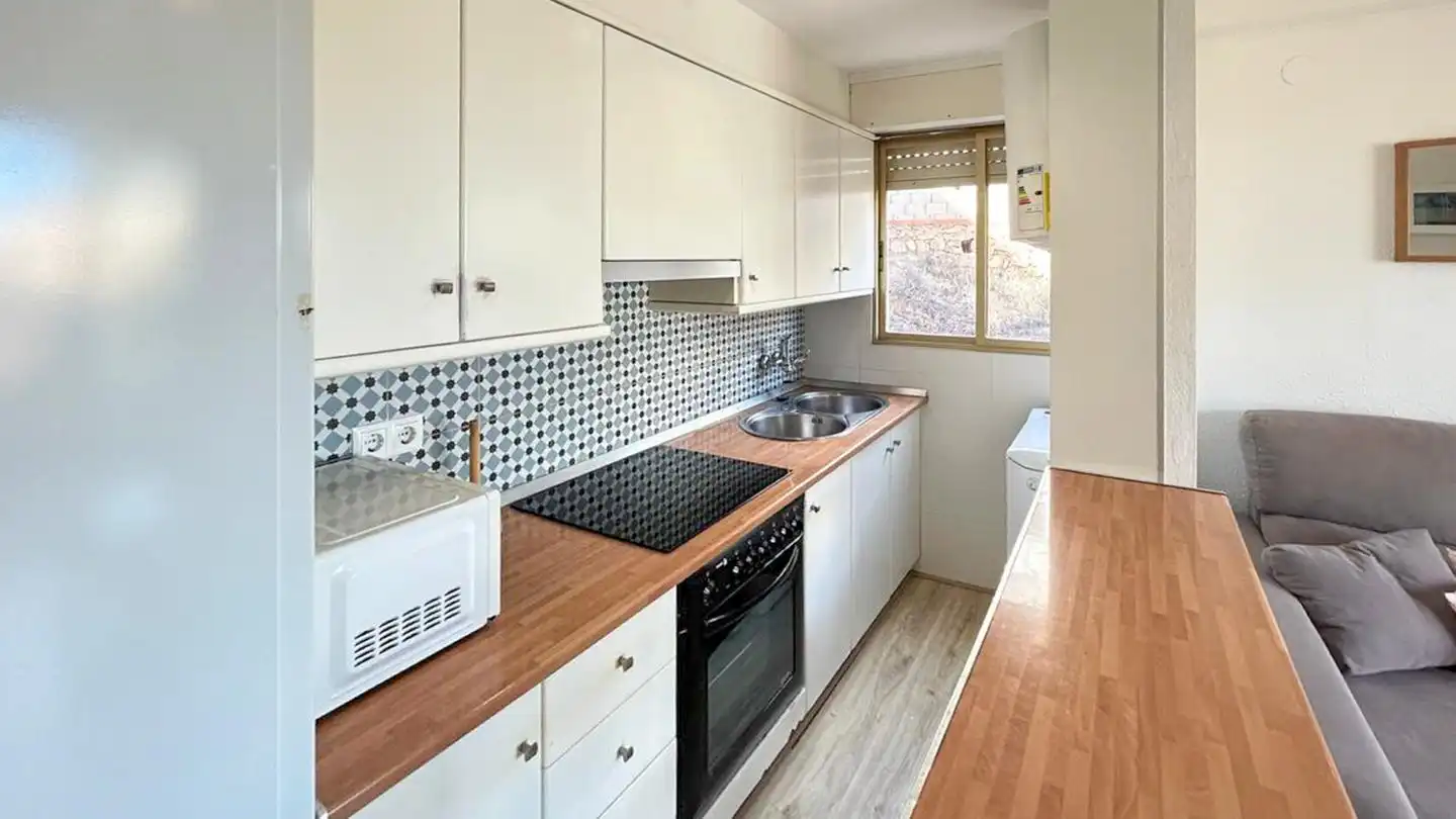 Kitchen of Flat for sale in Santa Pola  with Terrace and Furnished