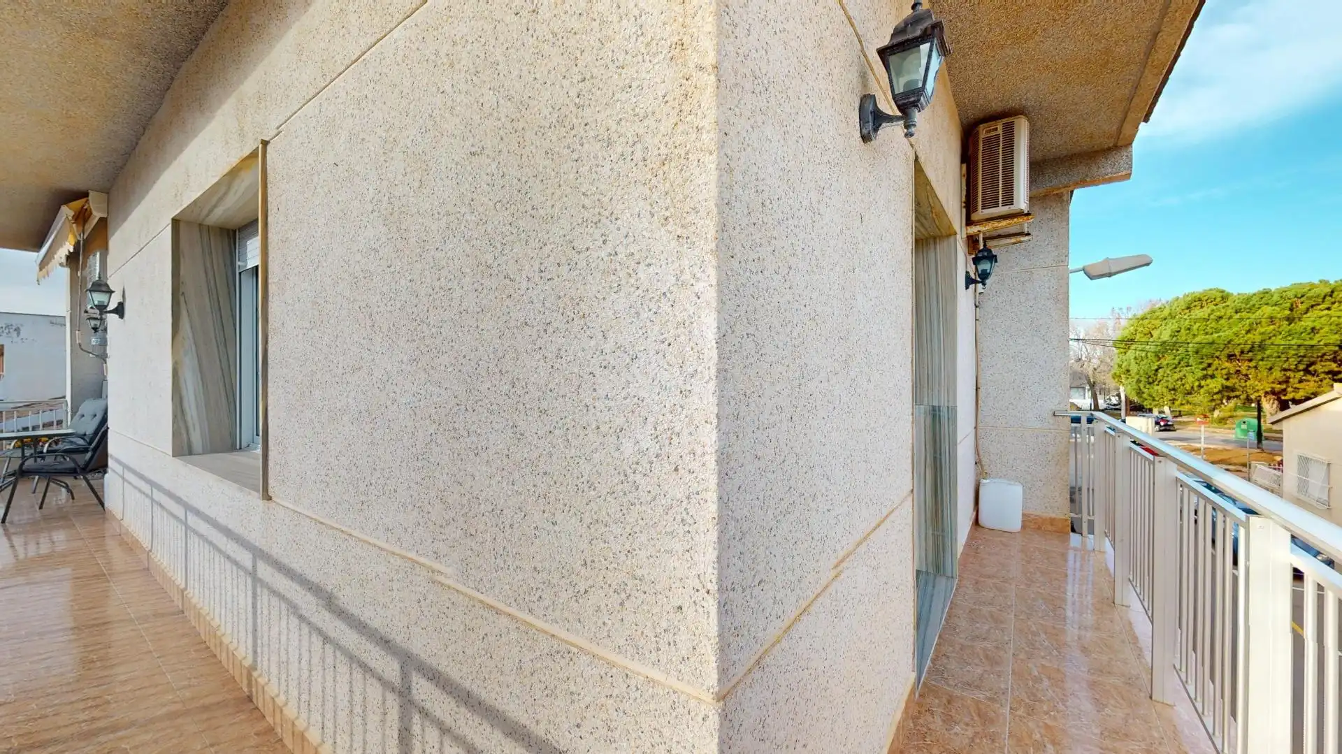 Terrasse von Wohnung zum Verkauf in San Pedro del Pinatar mit Klimaanlage, Terrasse und Möbliert