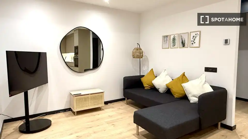 Living room of Apartments for share in Las Palmas de Gran Canaria  with Air Conditioner, Heating and Terrace
