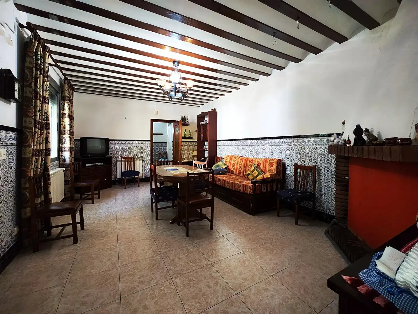 Sala de estar de Casa o chalet en venta en Argamasilla de Calatrava con Aire acondicionado, Calefacción y Terraza
