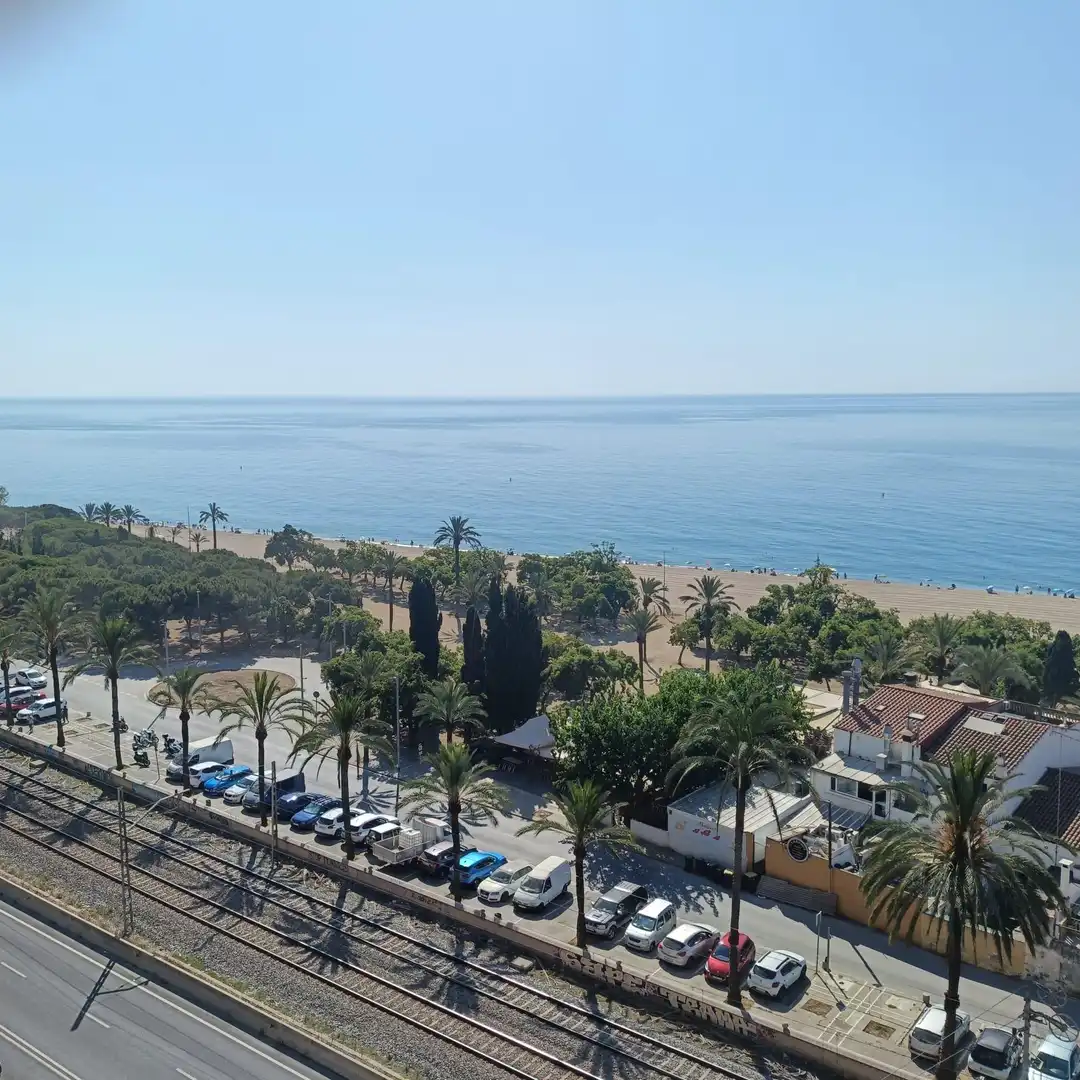 Exterior view of Flat for sale in Mataró  with Air Conditioner and Balcony