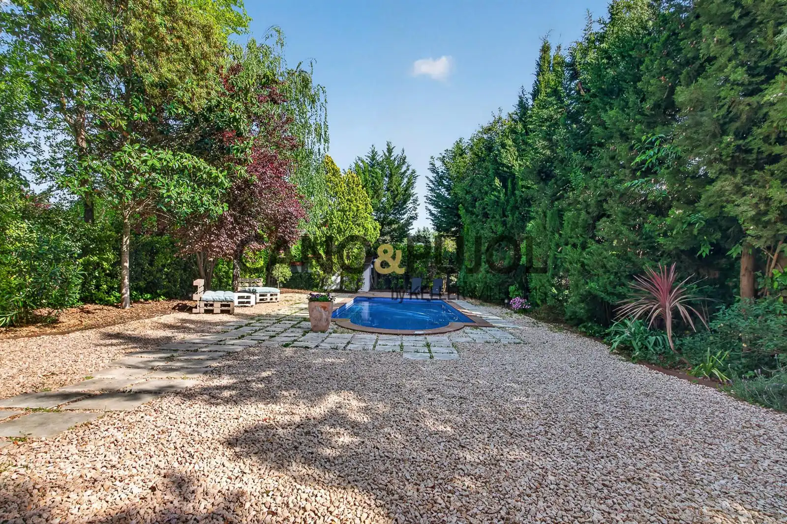 Jardí de Casa o xalet en venda en Sant Cugat del Vallès amb Aire condicionat, Calefacció i Terrassa