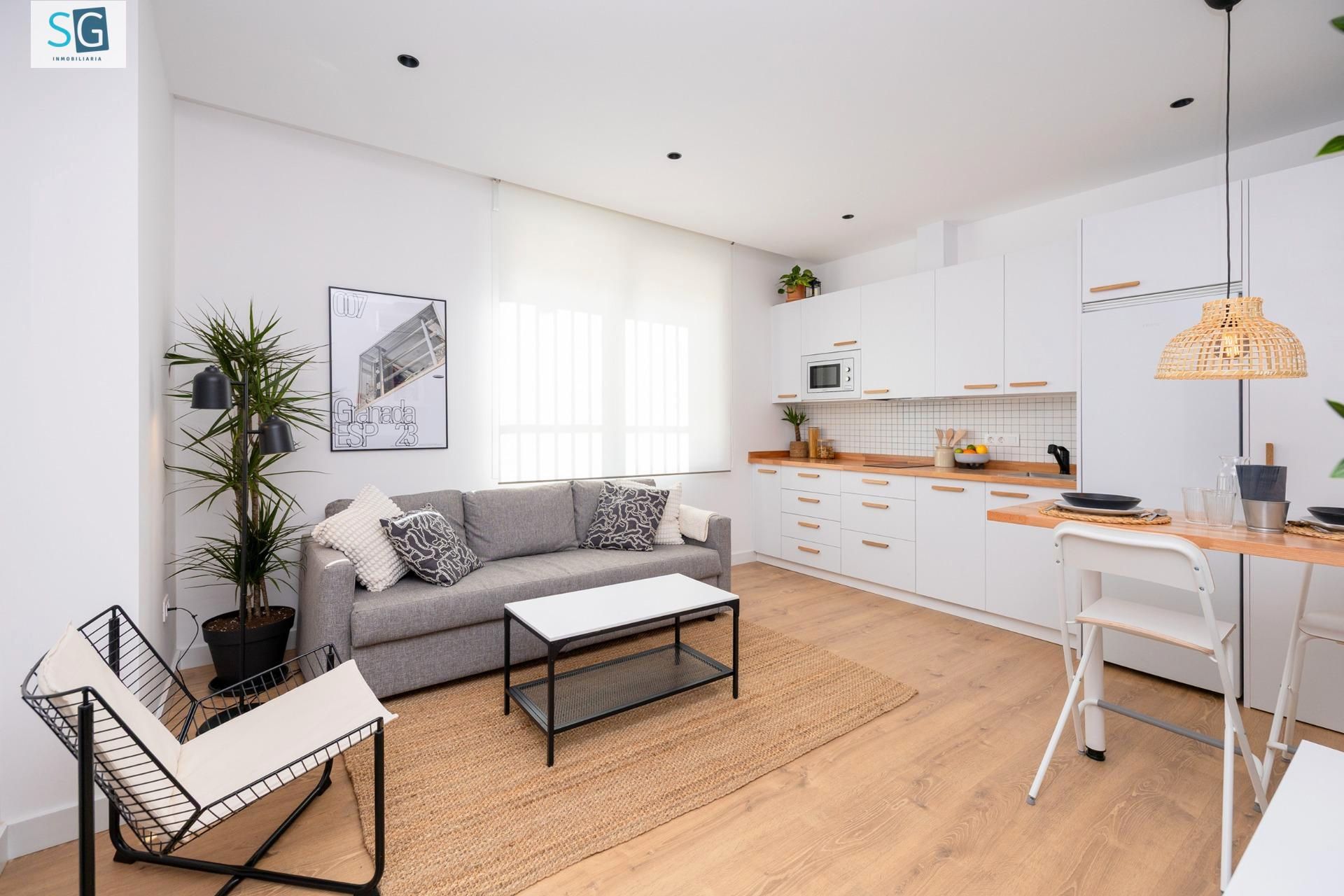 Living room of Apartment for sale in  Granada Capital  with Air Conditioner and Furnished