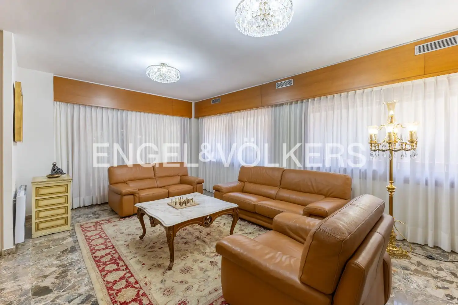 Sala de estar de Piso de alquiler en Valencia con Aire acondicionado, Calefacción y Terraza