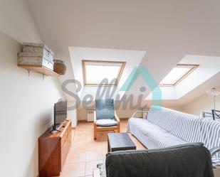 Living room of Flat for sale in El Franco   with Heating and Storage room