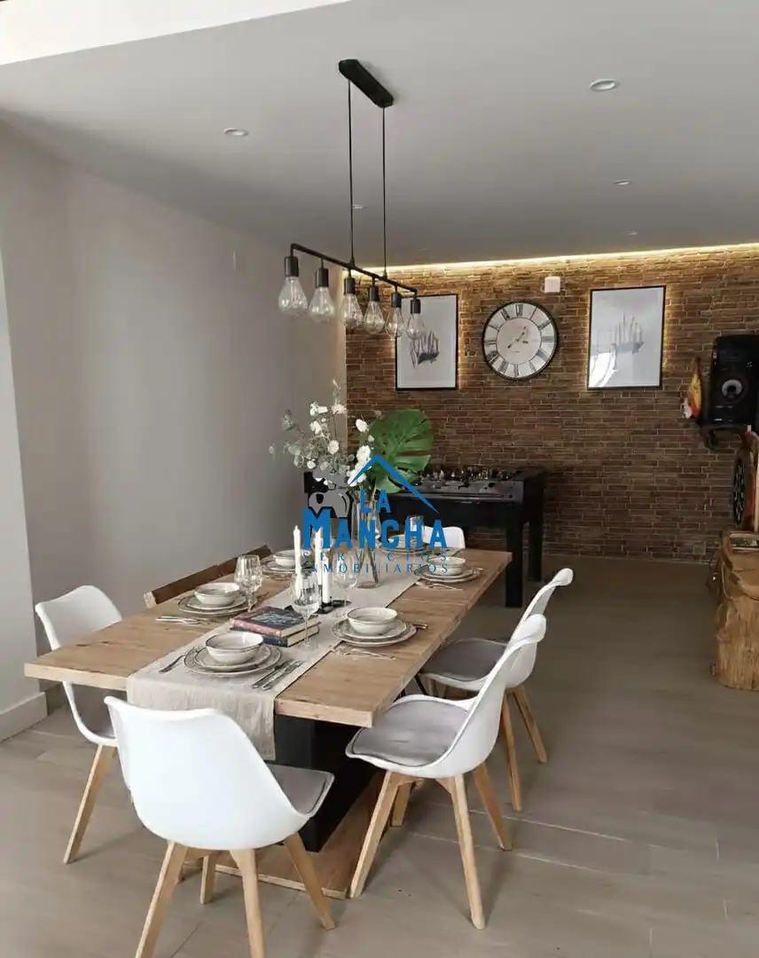 Dining room of Houses for sale in Albacete  with Terrace, Swimming Pool and Furnished