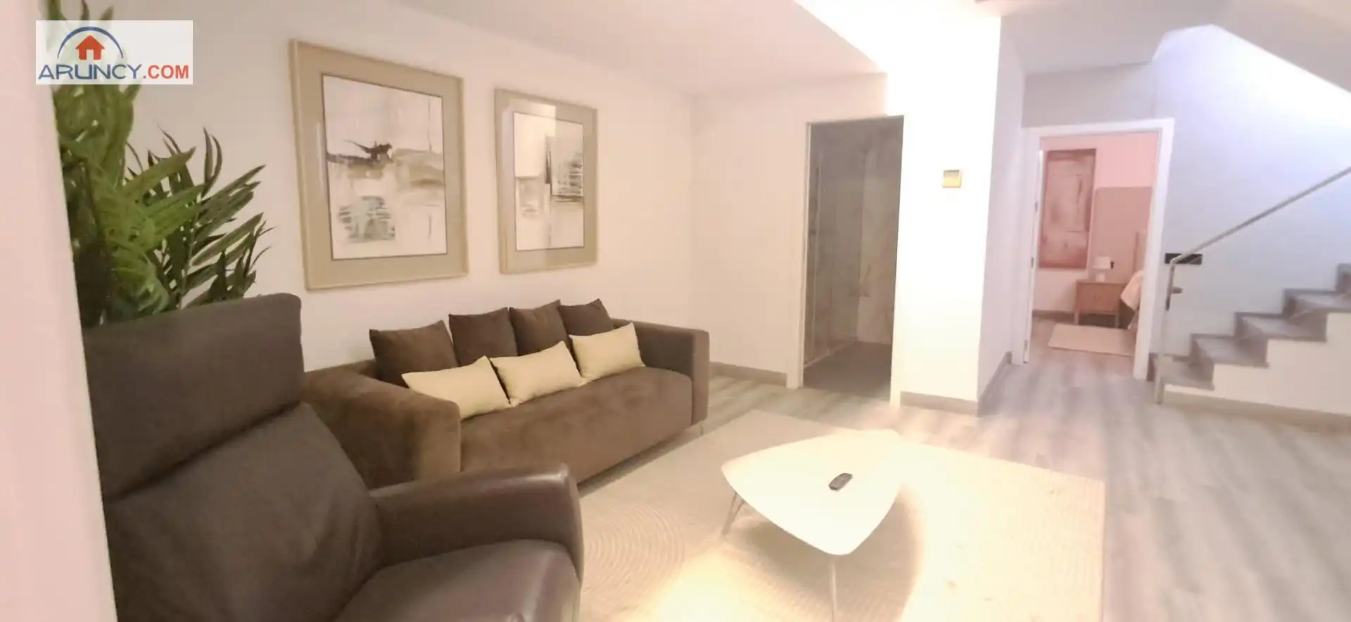 Sala d'estar de Casa o xalet de lloguer en Montequinto amb Aire condicionat, Jardí privat i Traster