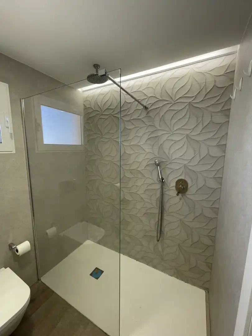 Baño de Piso de alquiler en Beniparrell con Aire acondicionado, Parquet y Terraza