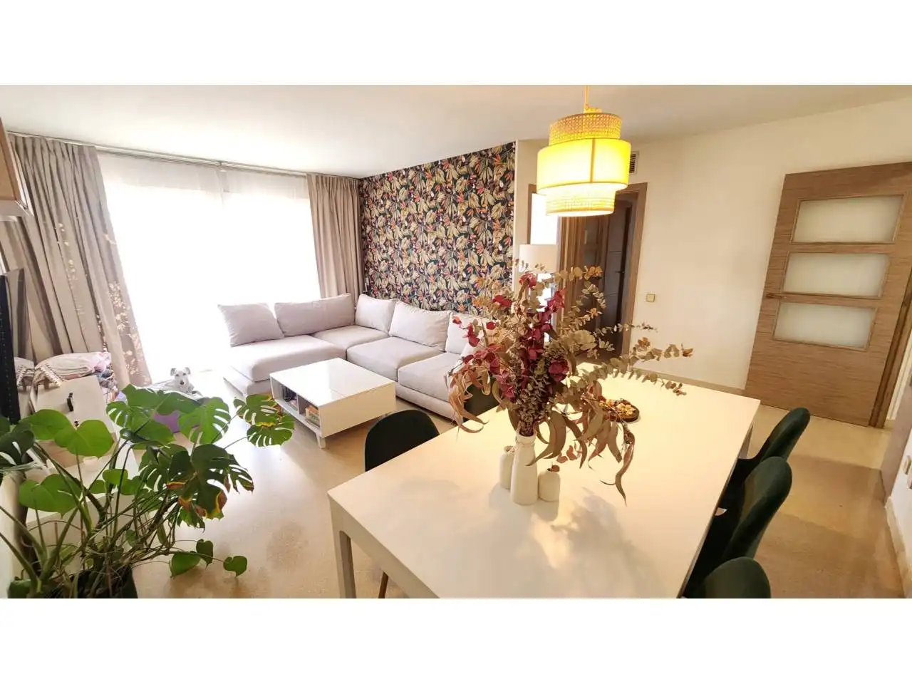 Sala de estar de Piso en venta en Terrassa con Aire acondicionado, Calefacción y Trastero