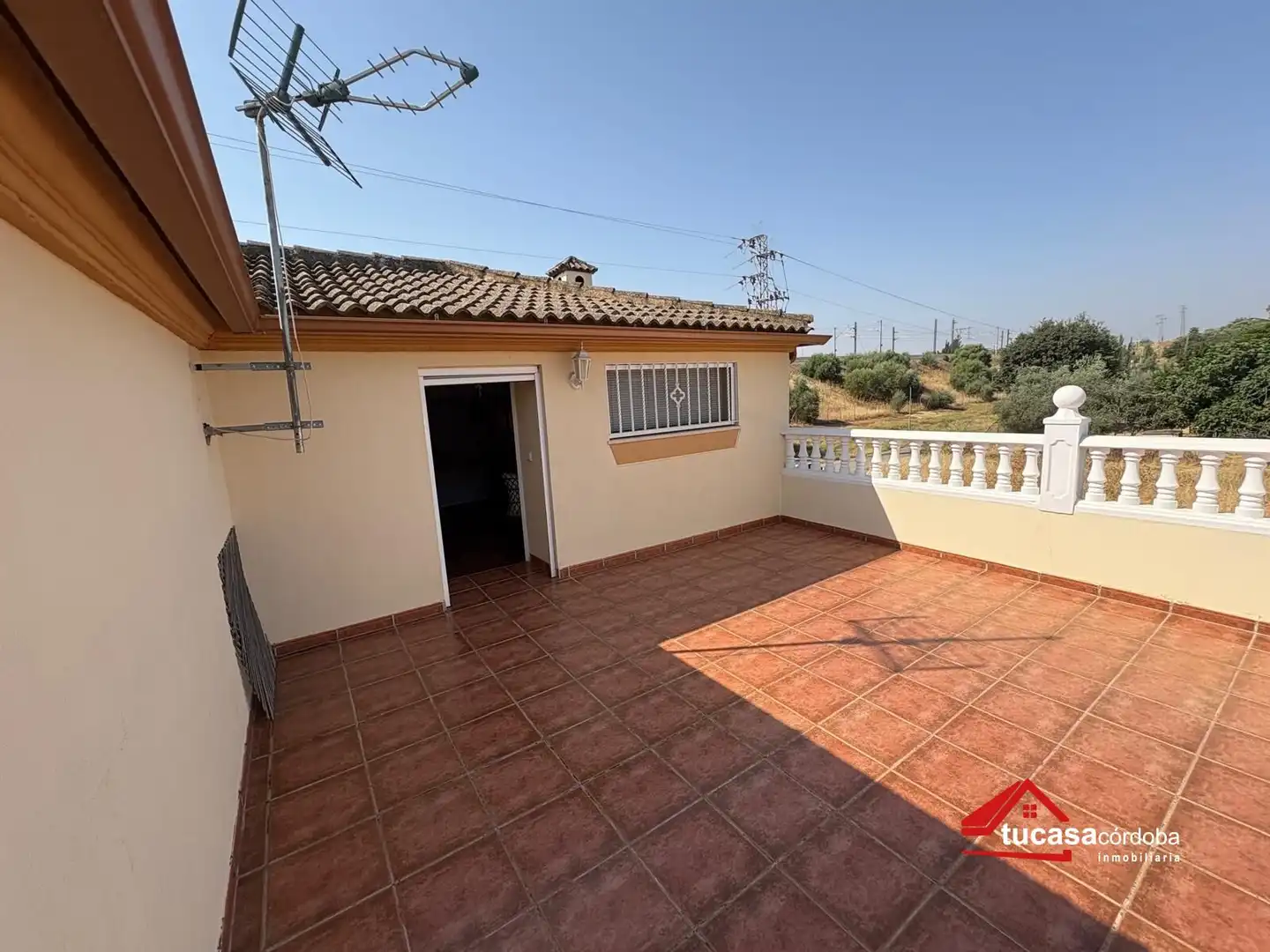 Terraza de Finca rústica en venta en Córdoba con Aire acondicionado, Terraza y Trastero