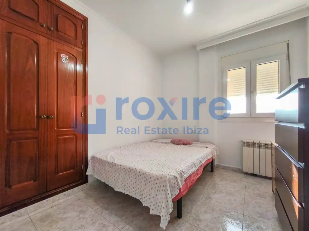 Schlafzimmer von Wohnung zum Verkauf in Eivissa mit Klimaanlage, Möbliert und Ofen