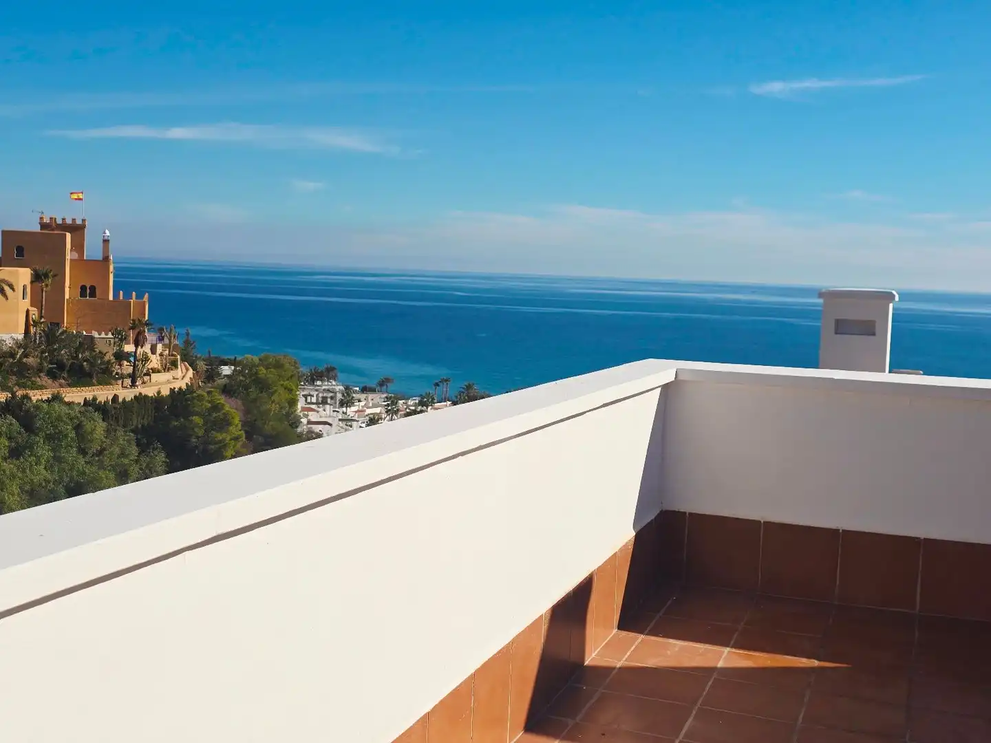 Exterior view of Duplexes for sale in Mojácar  with Air Conditioner, Terrace and Swimming Pool