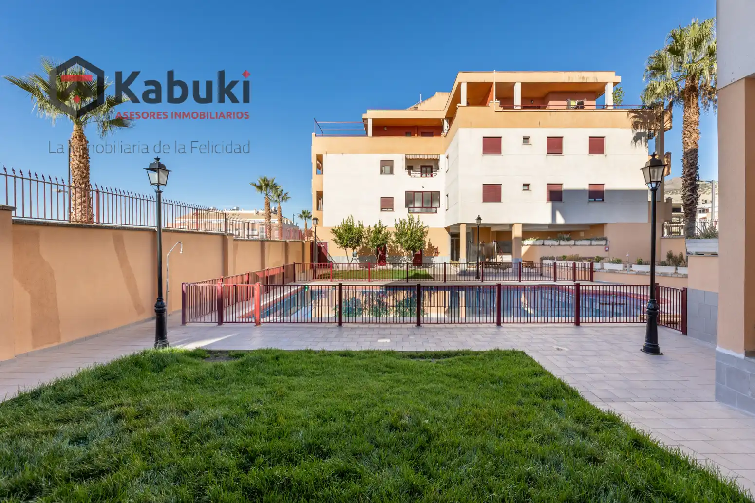 Exterior view of Flat for sale in Atarfe  with Private garden, Terrace and Swimming Pool