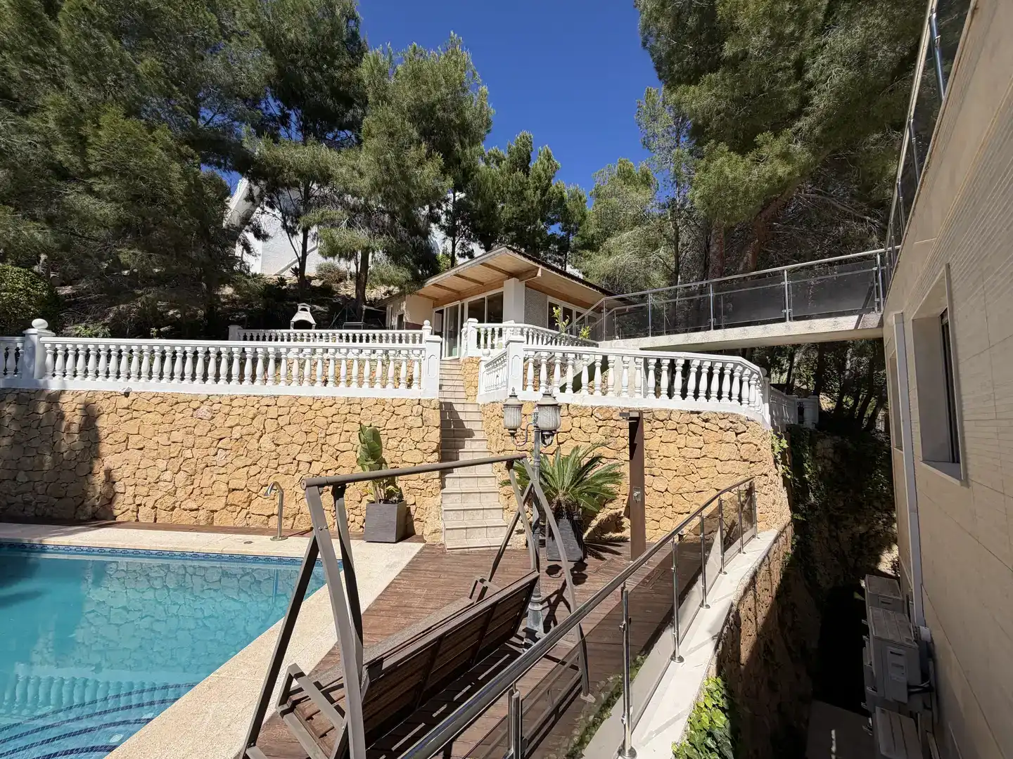 Piscina de Casa o xalet en venda en Altea amb Aire condicionat, Piscina i Balcó