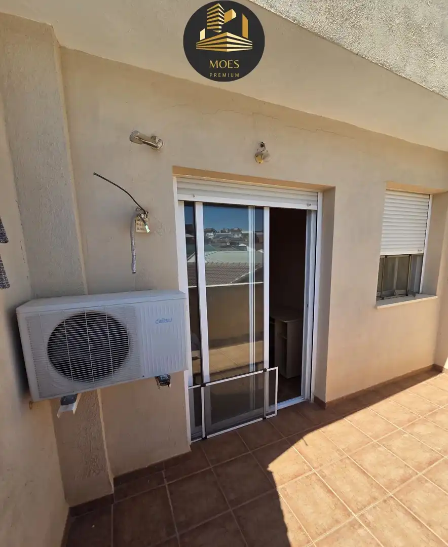 Balcony of Flat for sale in Mengíbar  with Air Conditioner, Terrace and Storage room