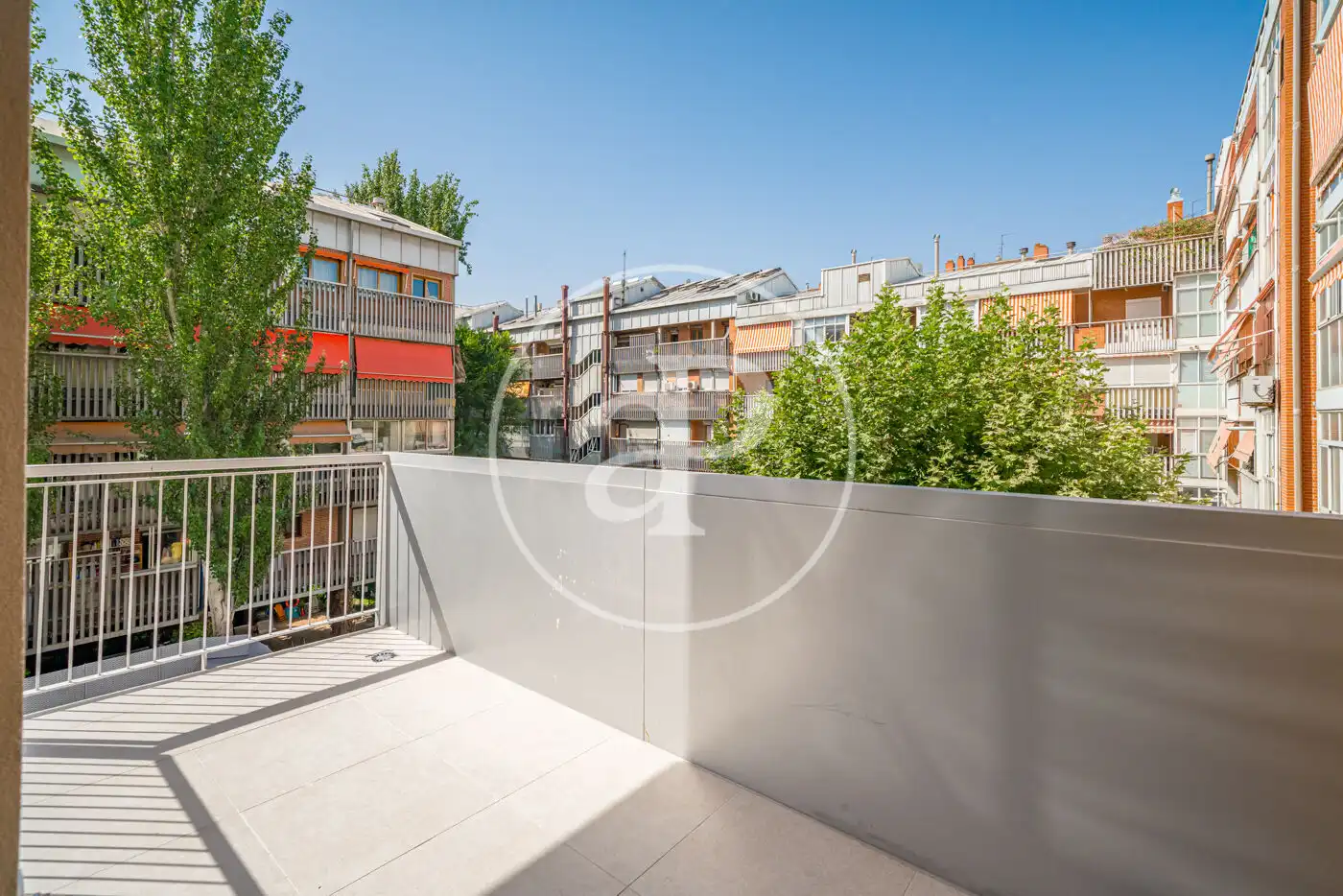 Terrace of Flat for rent in Madrid  with Air Conditioner, Heating and Private garden