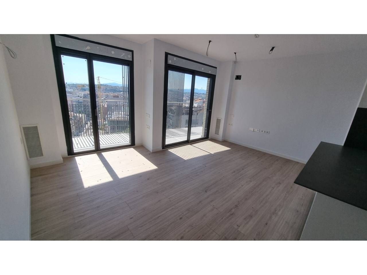 Sala d'estar de Pis en venda en Granollers amb Aire condicionat, Calefacció i Parquet