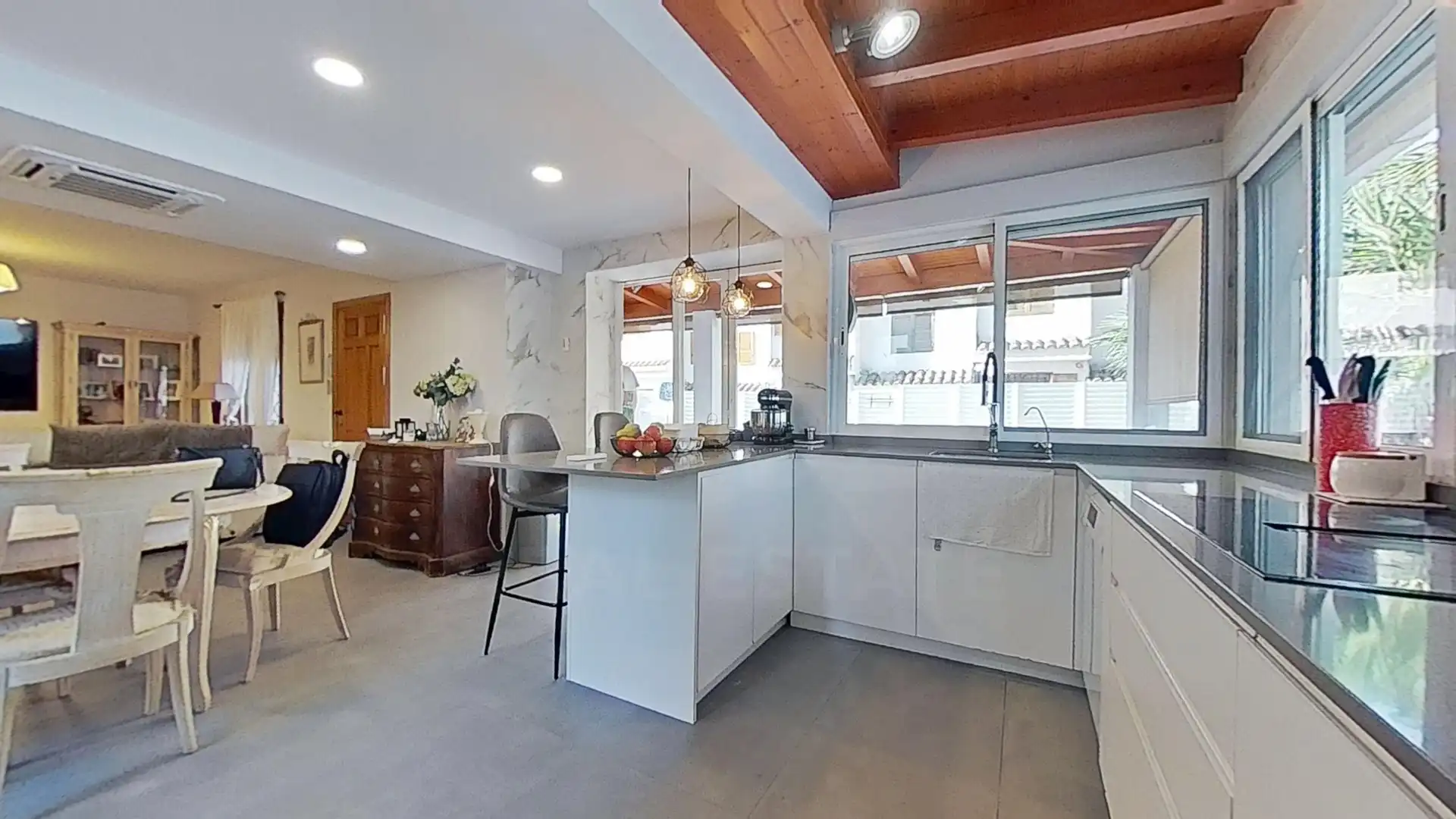 Cocina de Casa o chalet en venta en Benicasim / Benicàssim con Aire acondicionado, Calefacción y Terraza