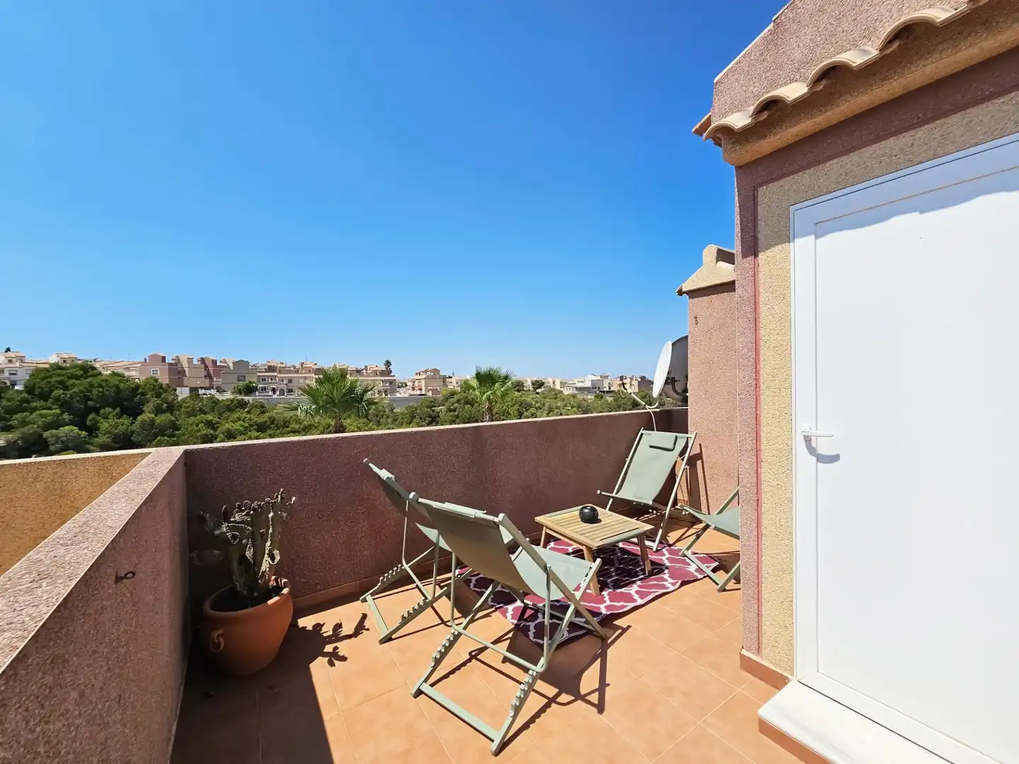 Terrassa de Casa o xalet en venda en Santa Pola amb Aire condicionat, Jardí privat i Moblat