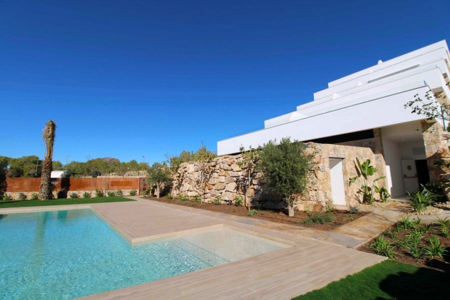 Swimming pool of House or chalet for sale in San Miguel de Salinas  with Air Conditioner, Heating and Private garden