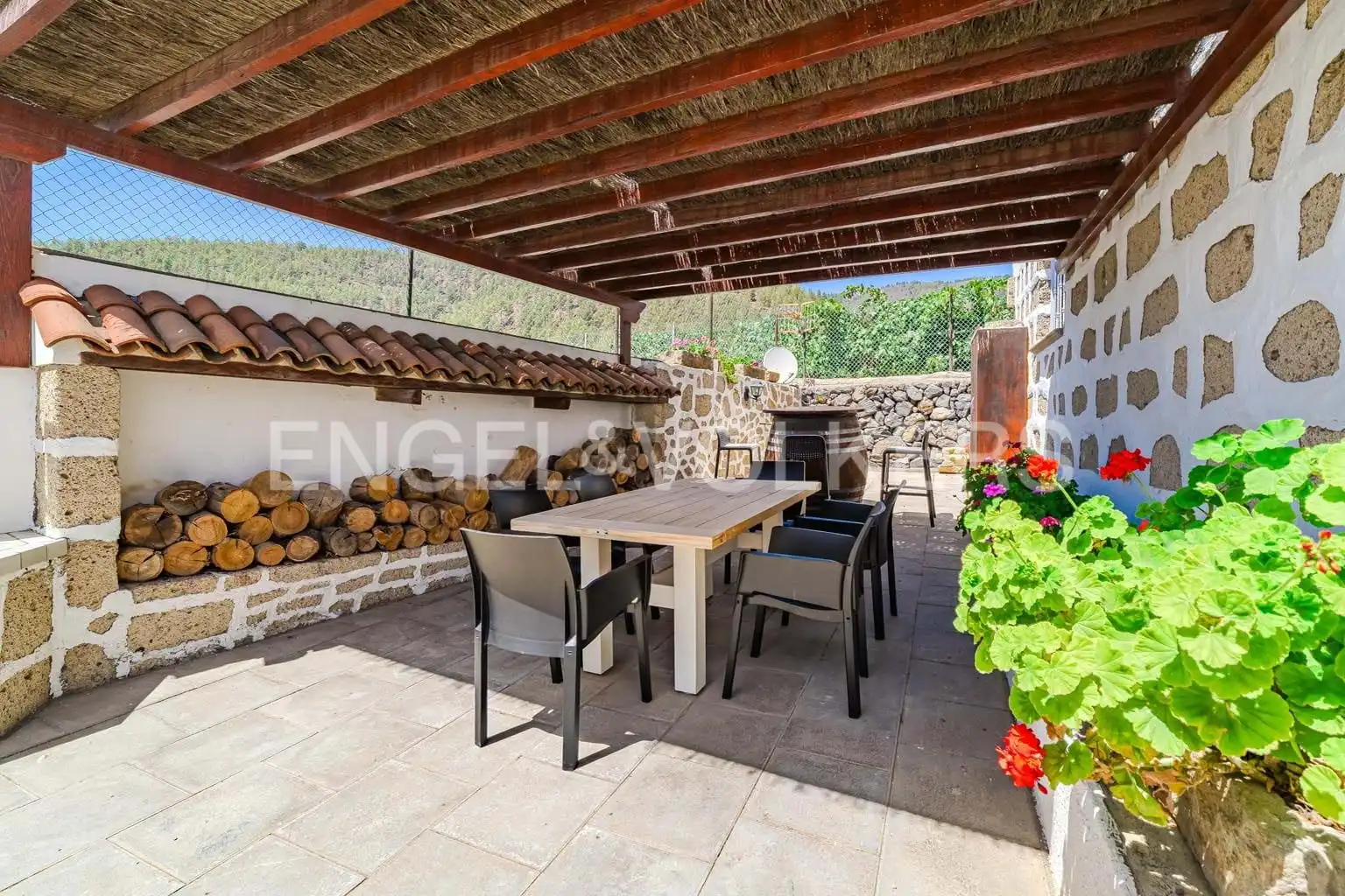 Terrassa de Casa o xalet en venda en Granadilla de Abona amb Aire condicionat, Terrassa i Moblat