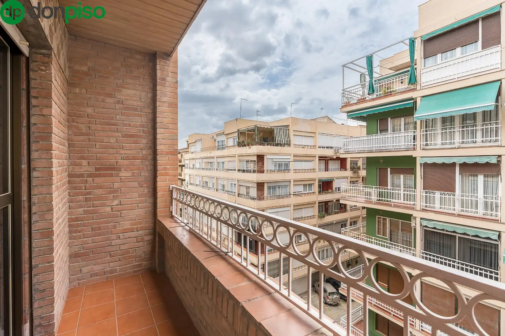Balcony of Flat for sale in Granada