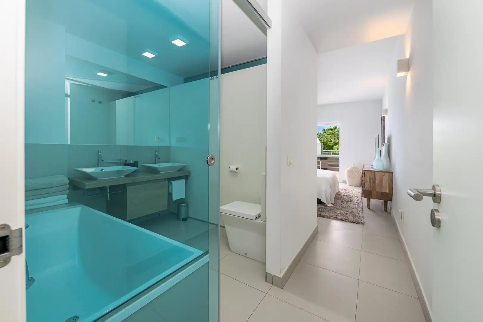 Bany de Apartament en venda en Benalmádena amb Aire condicionat, Calefacció i Terrassa