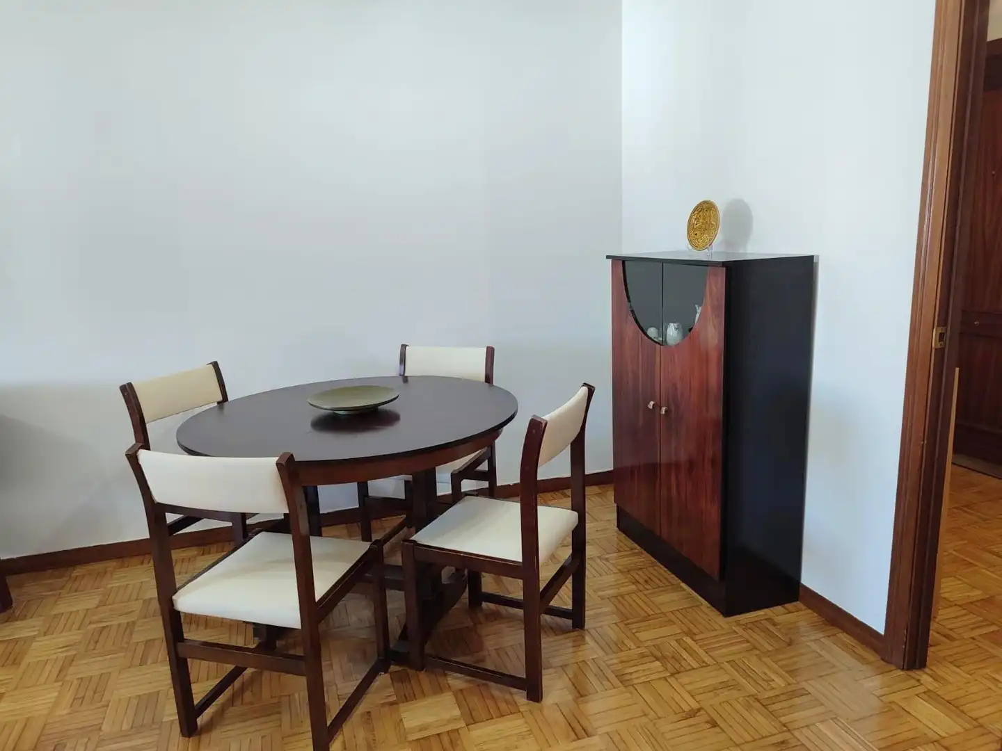 Dining room of Flat for rent in Oviedo   with Heating and Furnished