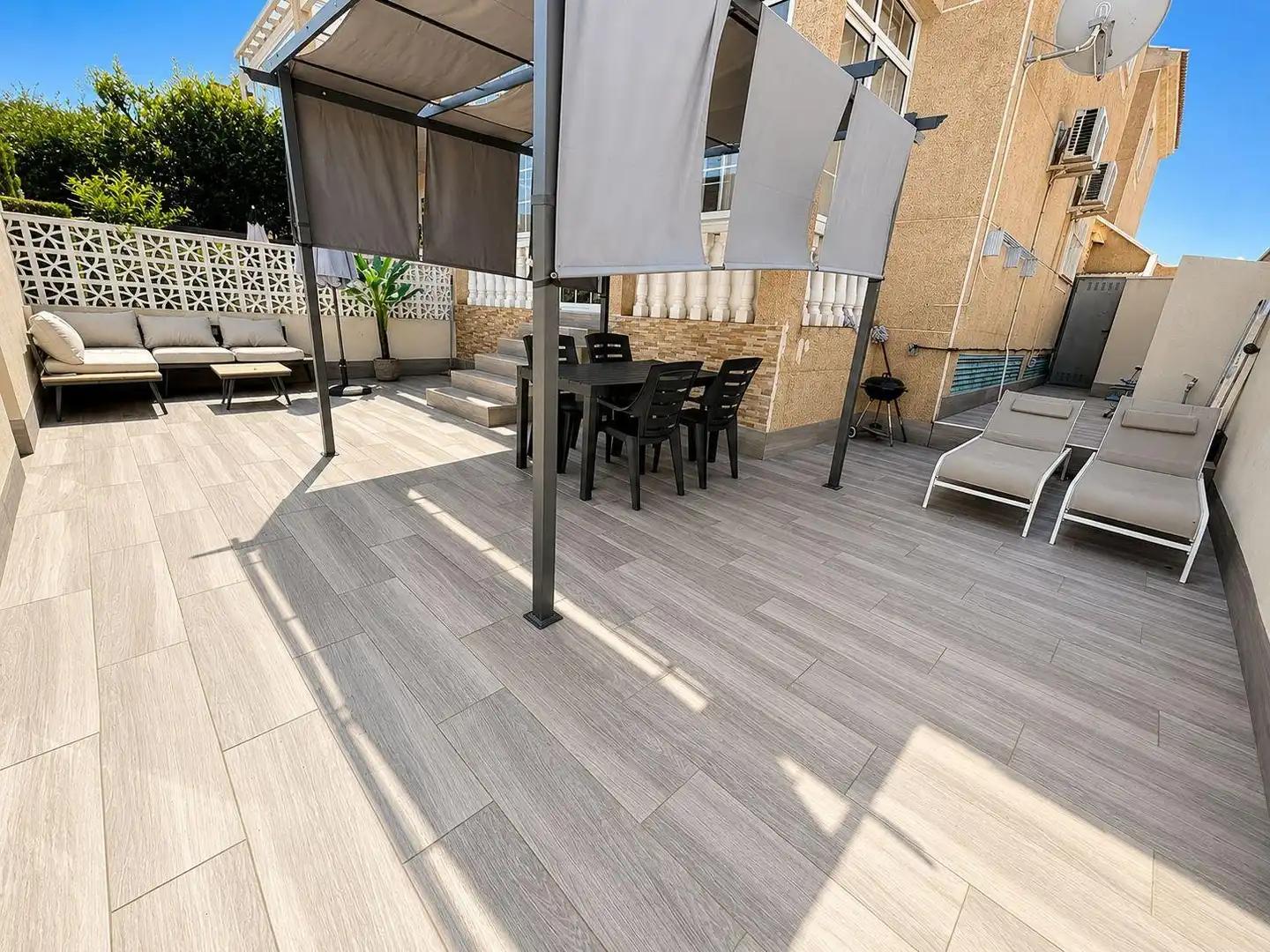 Terraza de Casa o chalet en venta en Torrevieja con Aire acondicionado, Calefacción y Parquet