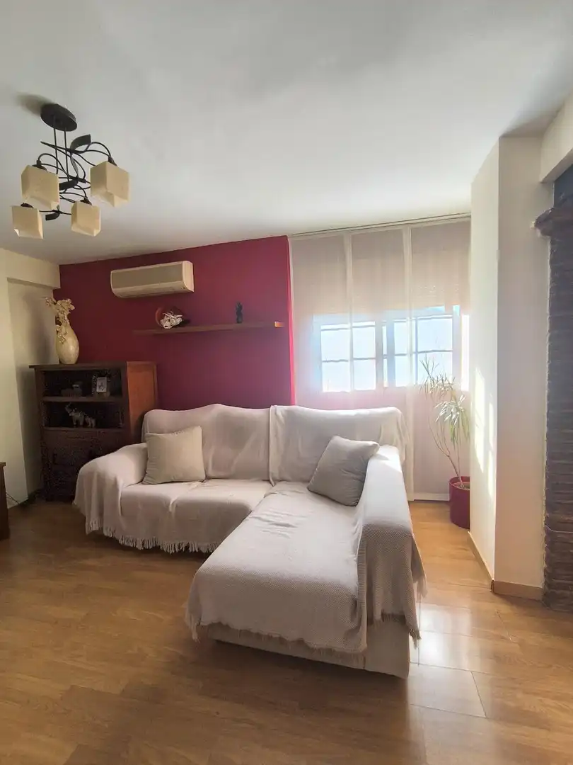 Sala d'estar de Pis en venda en Málaga amb Aire condicionat, Calefacció i Moblat