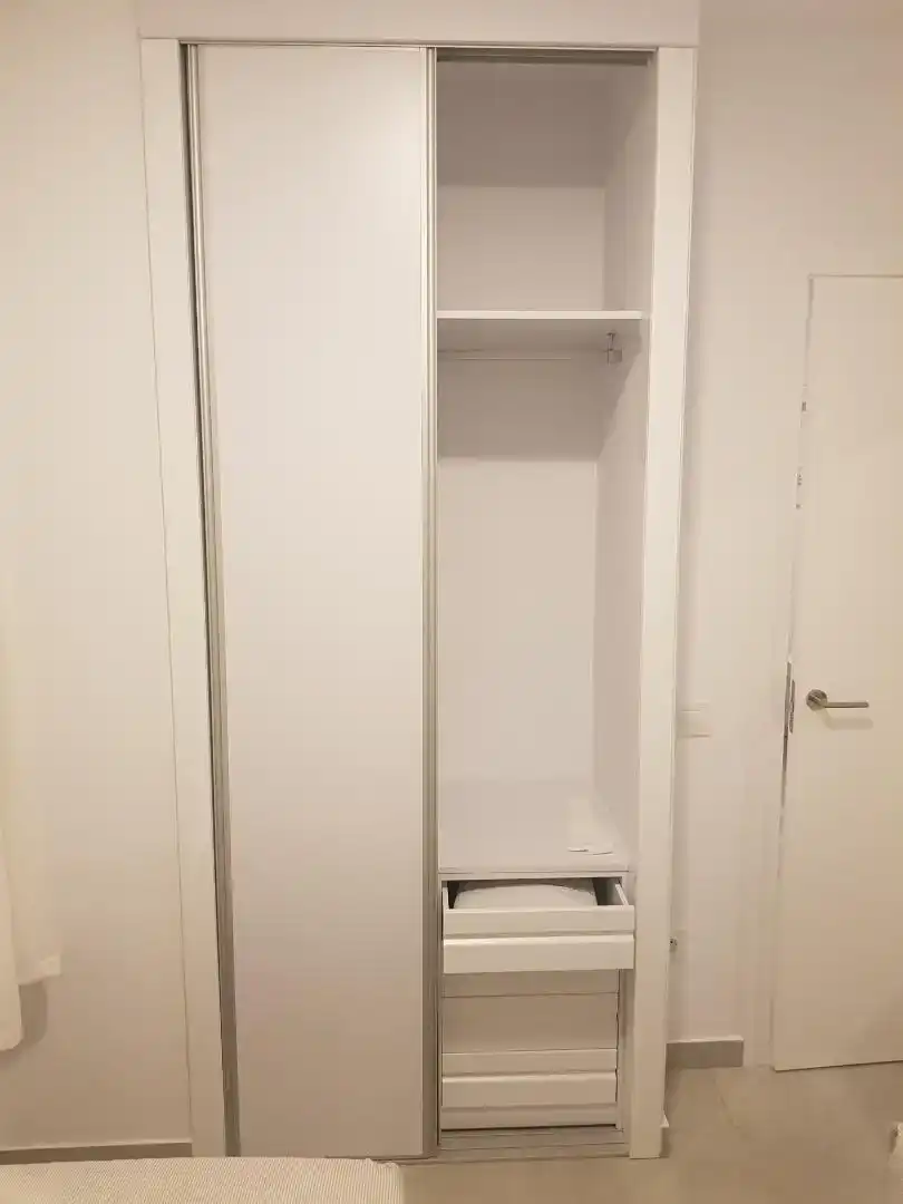 Schlafzimmer von Wohnung zur Miete in Barbate mit Klimaanlage, Privatgarten und Möbliert
