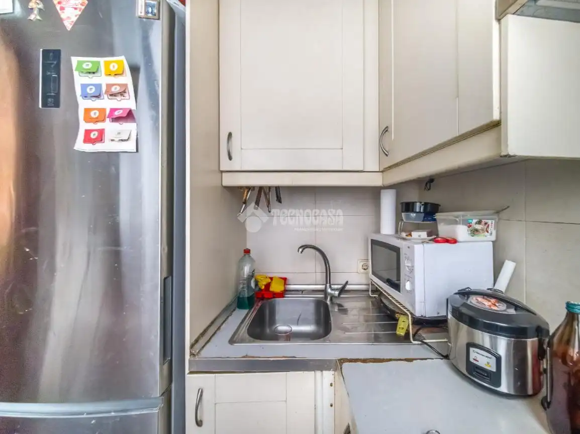 Kitchen of Flat for sale in Madrid  with Heating, Parquet flooring and Terrace