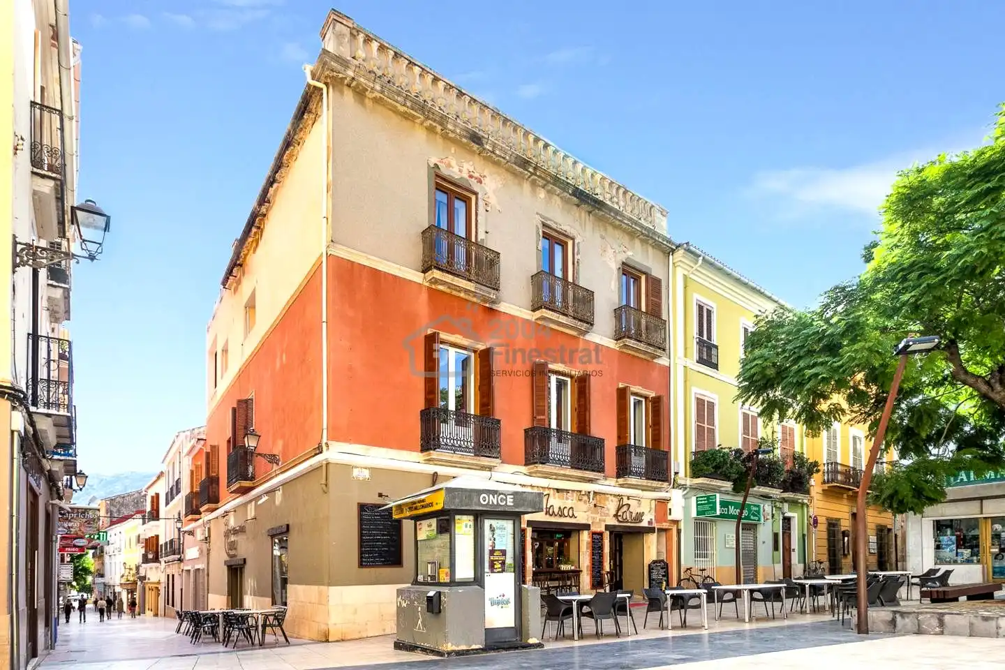 Außenansicht von Wohnungen zur Miete in Dénia mit Klimaanlage und Möbliert