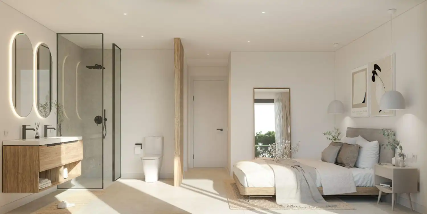 Dormitori de Casa o xalet en venda en Alhaurín de la Torre amb Aire condicionat, Calefacció i Jardí privat