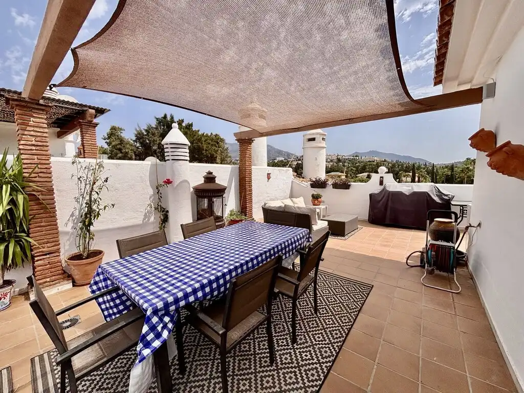 Terrace of Attic for sale in Mijas  with Terrace, Storage room and Furnished
