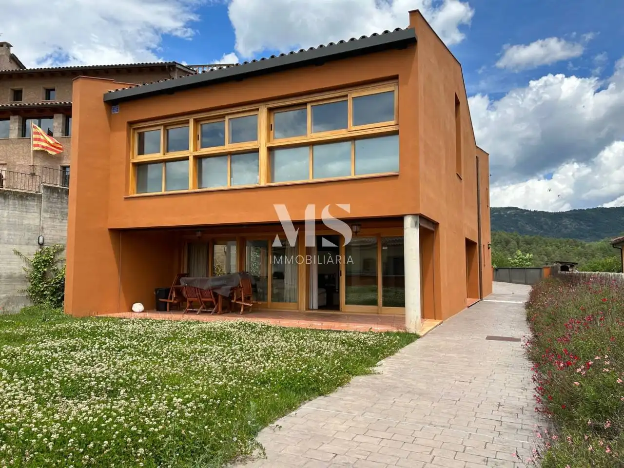 Exterior view of Houses for sale in Sora  with Heating, Private garden and Terrace