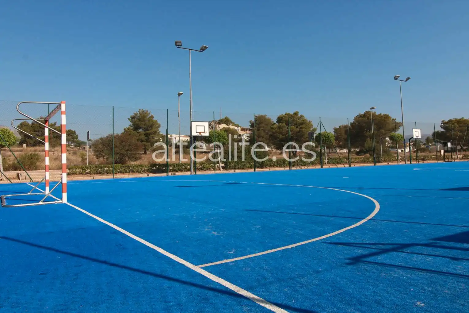 Exterior view of Houses for sale in Altea  with Air Conditioner, Terrace and Community pool