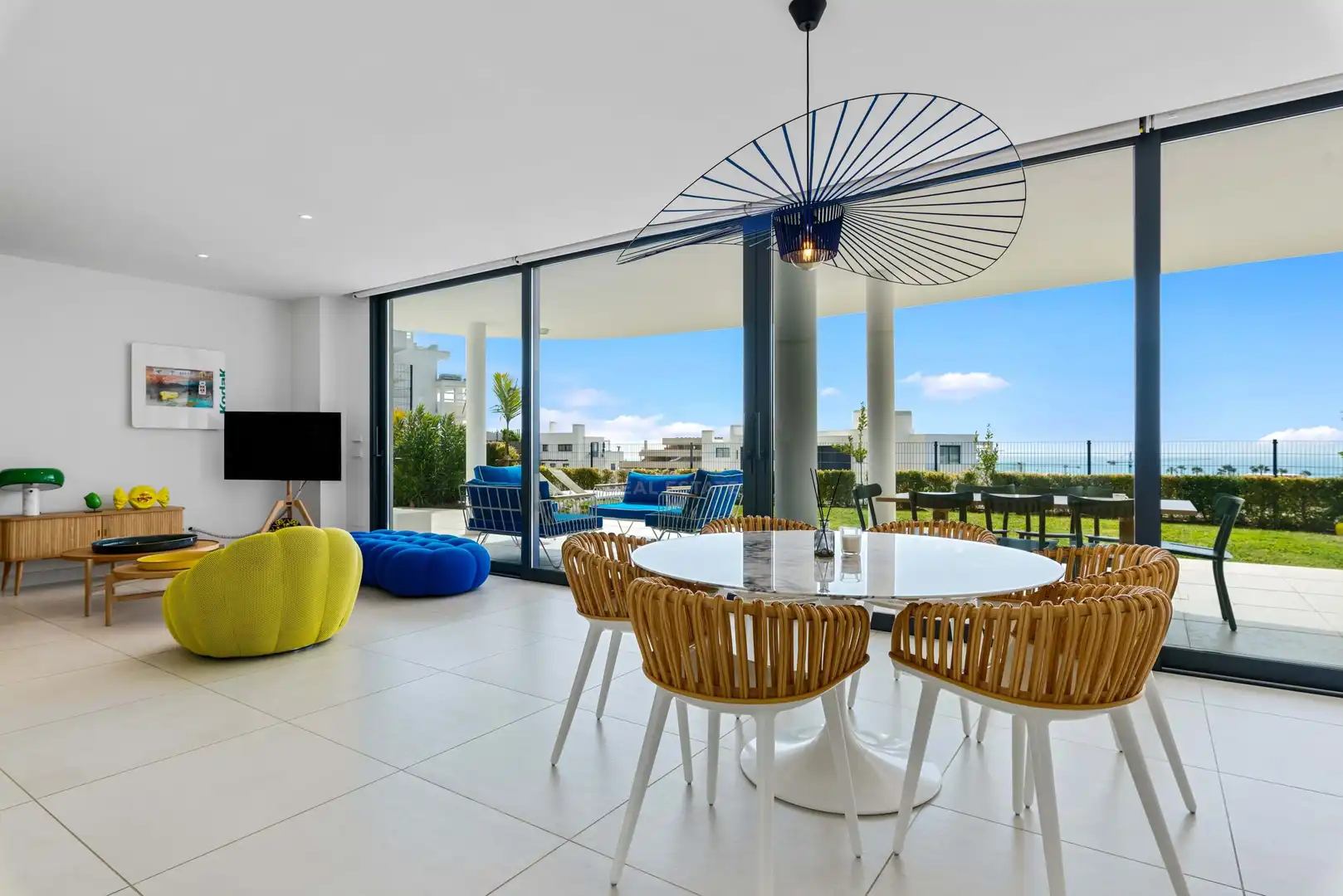 Terraza de Piso de alquiler en Fuengirola con Aire acondicionado, Calefacción y Terraza