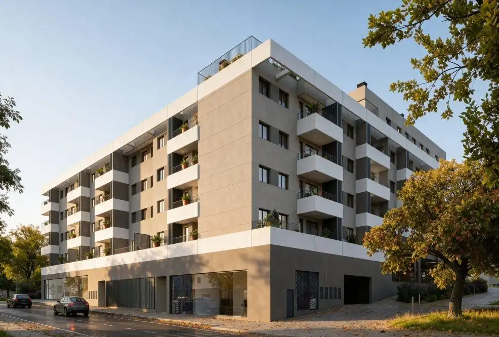 Exterior view of Apartments for sale in Málaga  with Air Conditioner, Terrace and Storage room