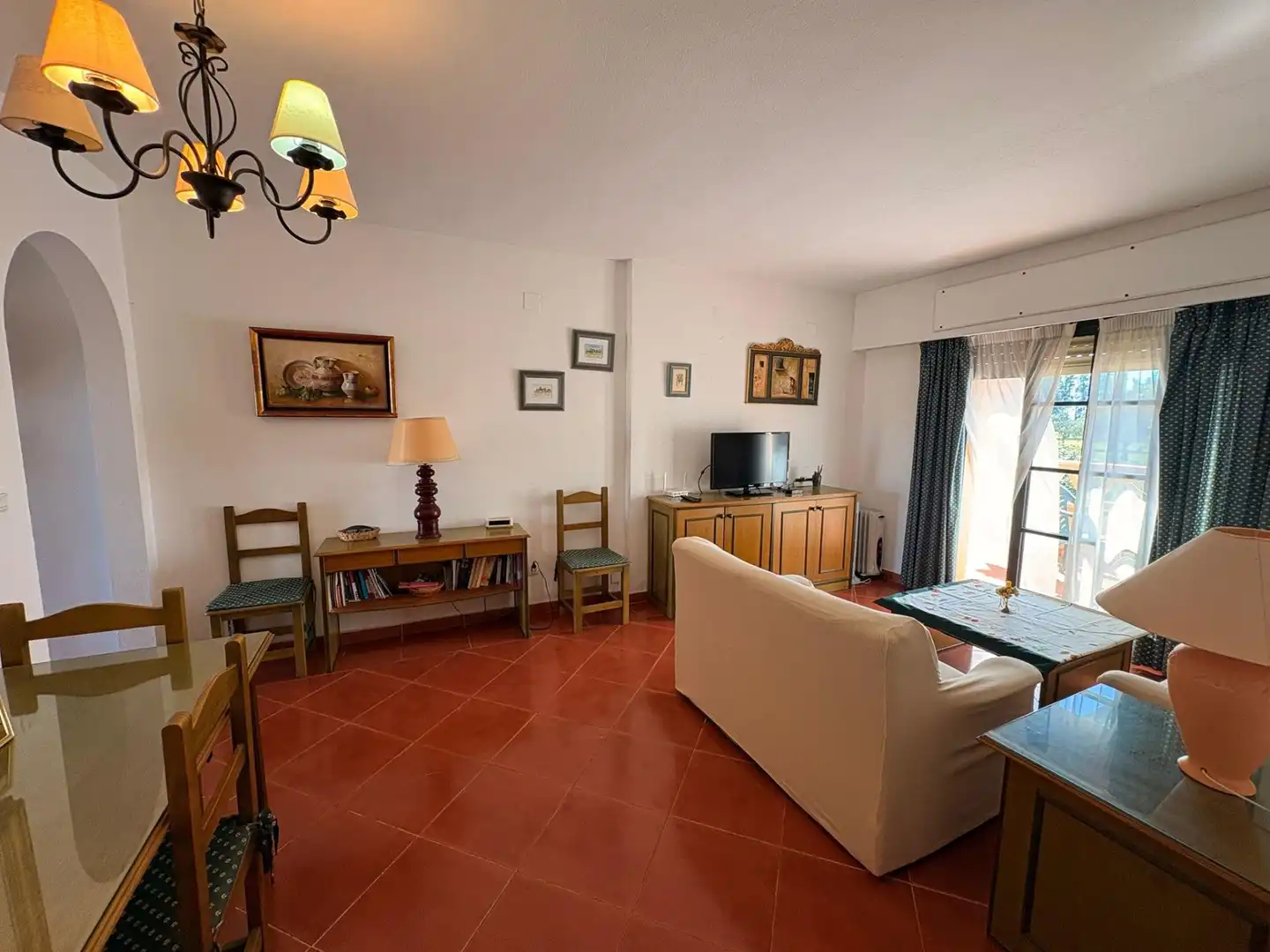 Living room of Apartments for sale in Ayamonte  with Terrace, Furnished and Community pool