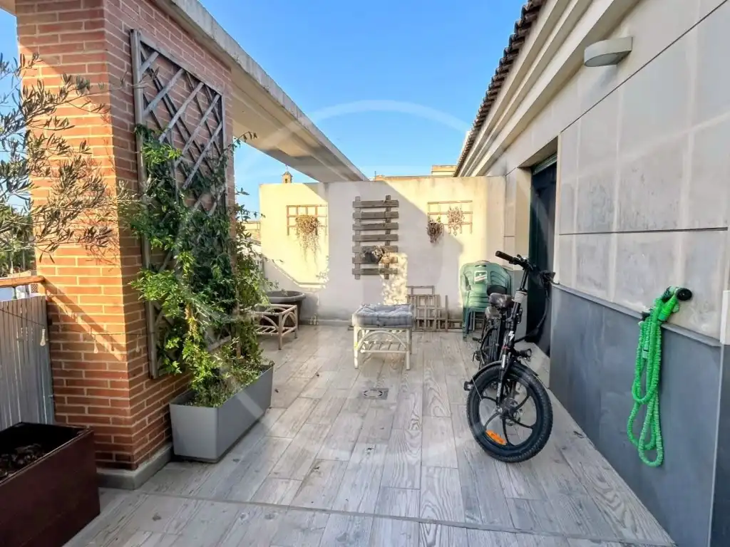 Terraza de Ático en venta en Albal con Aire acondicionado, Jardín privado y Terraza