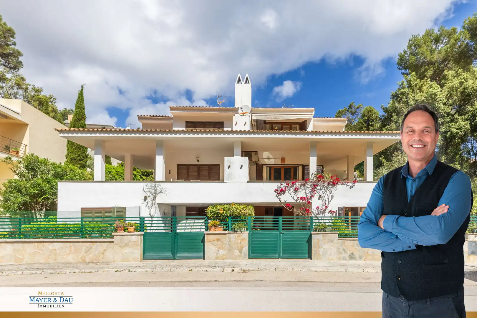 Exterior view of Detached homes for sale in Pollença  with Air Conditioner, Heating and Terrace