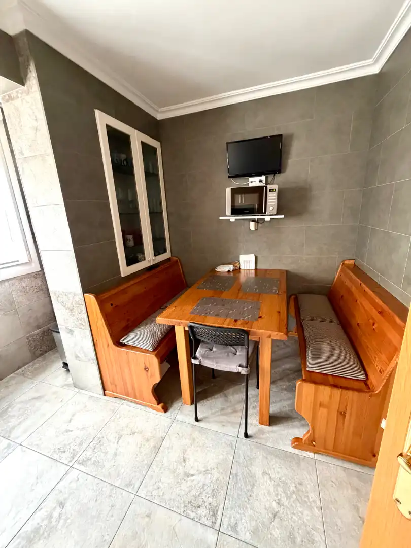 Dining room of Flat for sale in Barakaldo   with Heating and Furnished