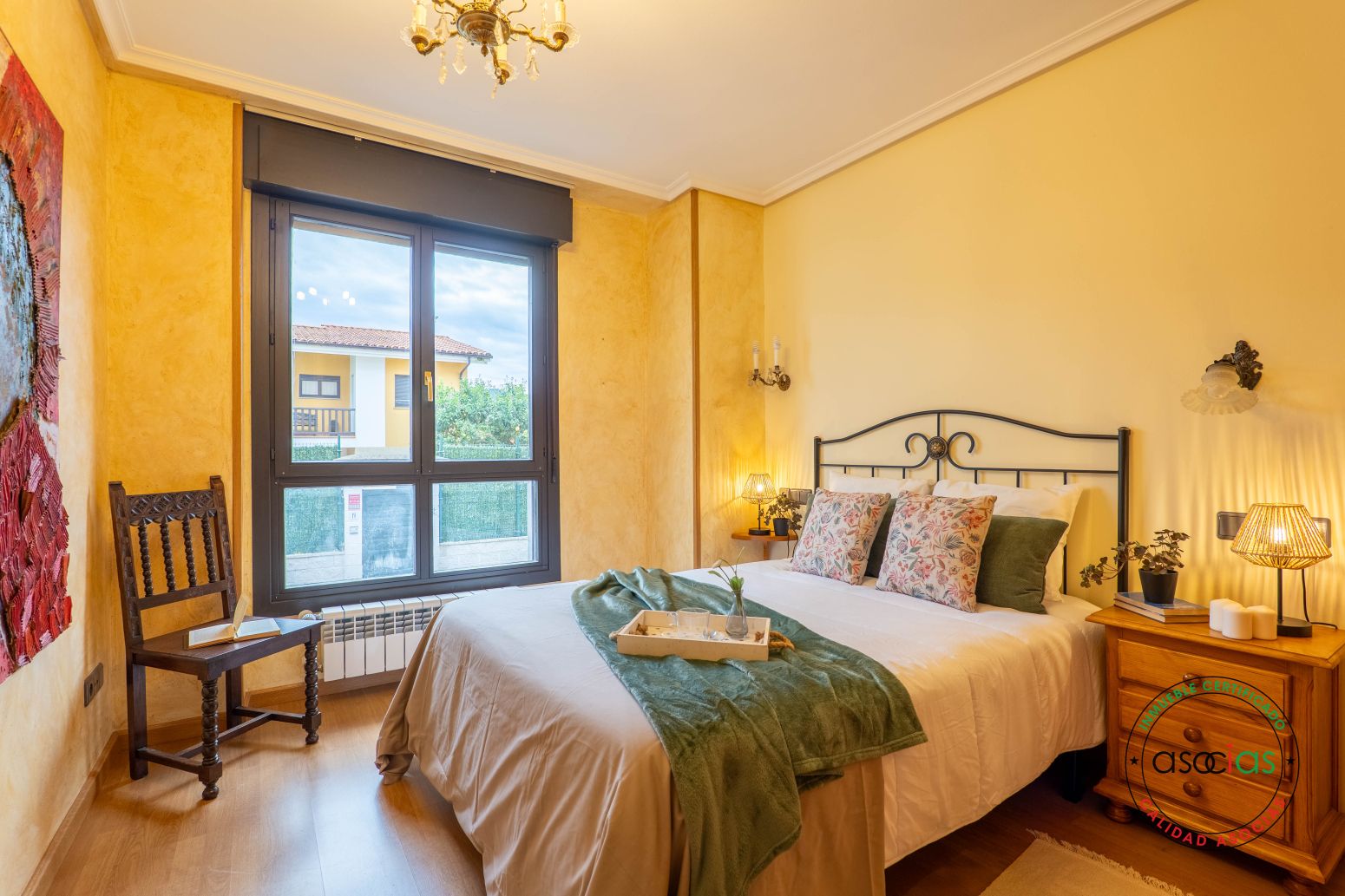 Bedroom of Flat for sale in Colunga  with Heating, Parquet flooring and Storage room