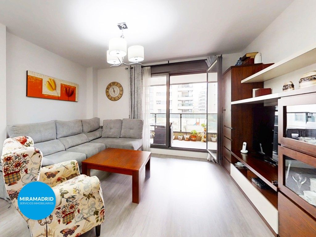 Living room of Flat for sale in Rivas-Vaciamadrid  with Air Conditioner, Heating and Private garden