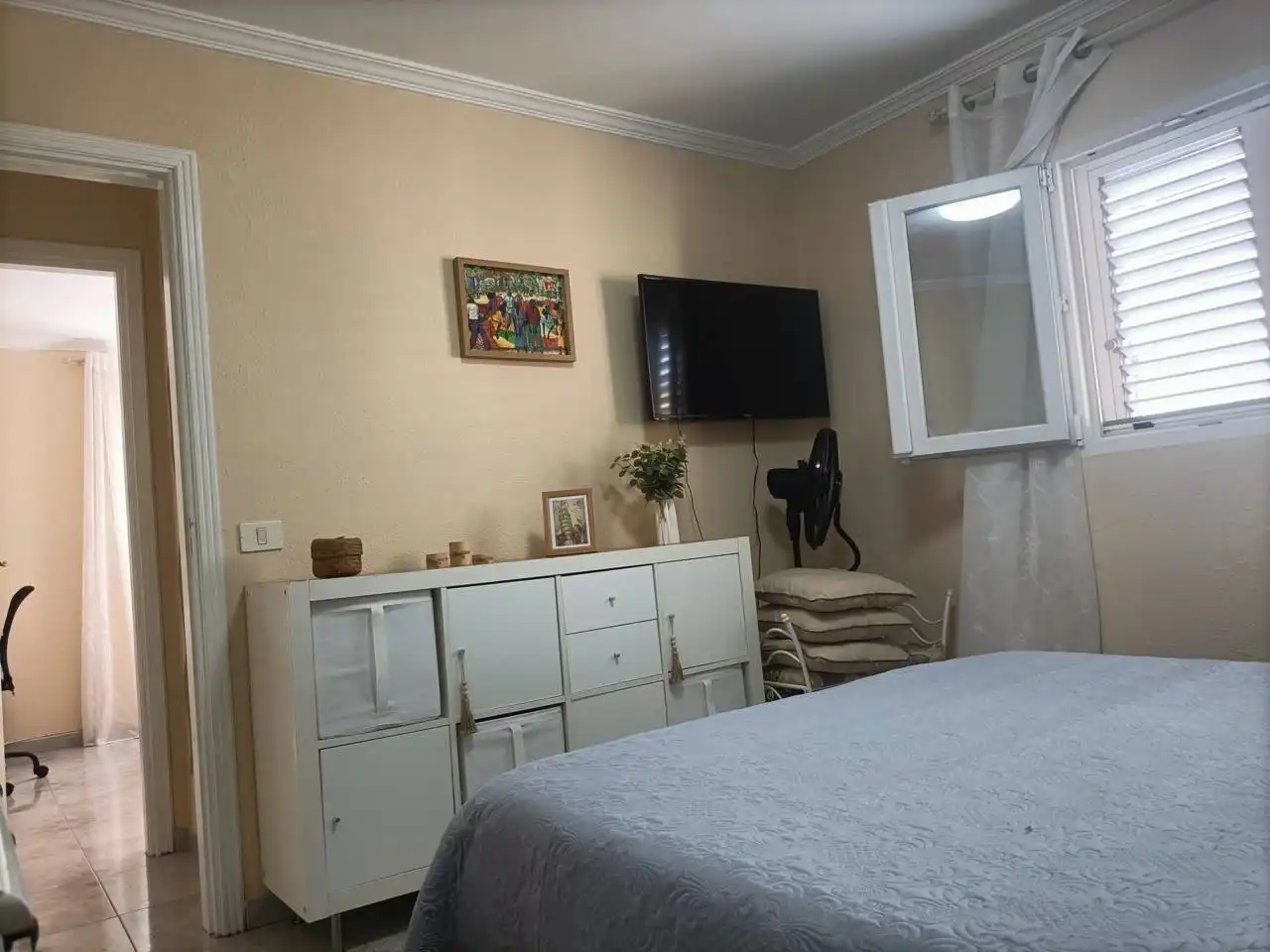 Schlafzimmer von Dachboden zum Verkauf in Tacoronte mit Privatgarten, Terrasse und Abstellraum