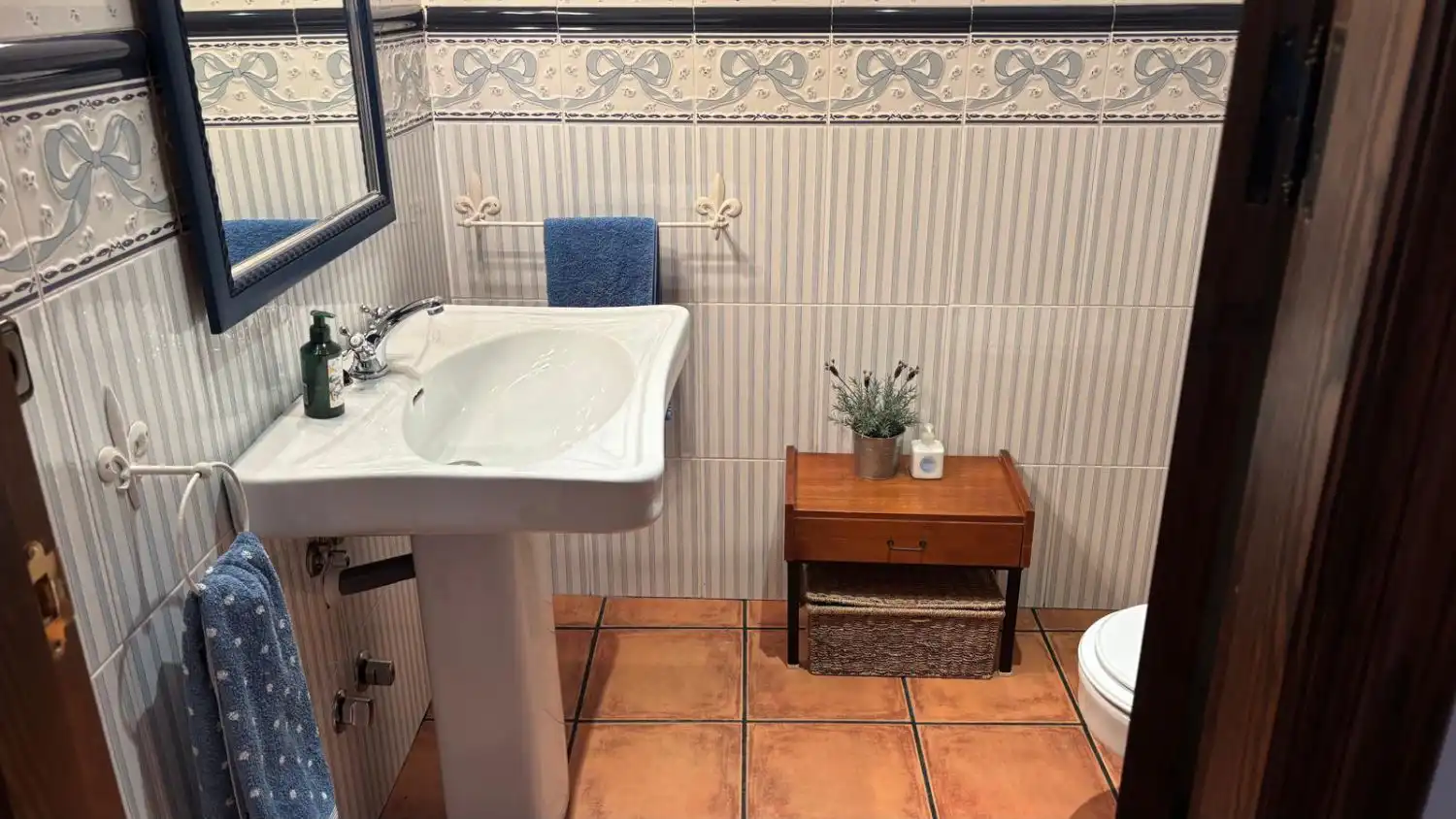Baño de Casa o chalet en venta en Vianos con Calefacción y Terraza
